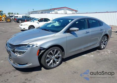 2015 Chrysler 200 C from USA, damaged, VIN 1C3CCCCG4FN565141